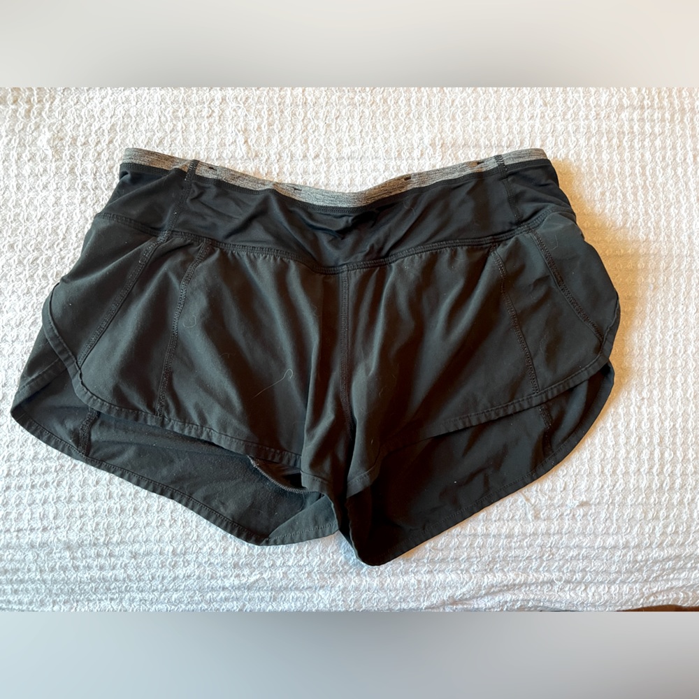 Lululemon Black Running Shorts
